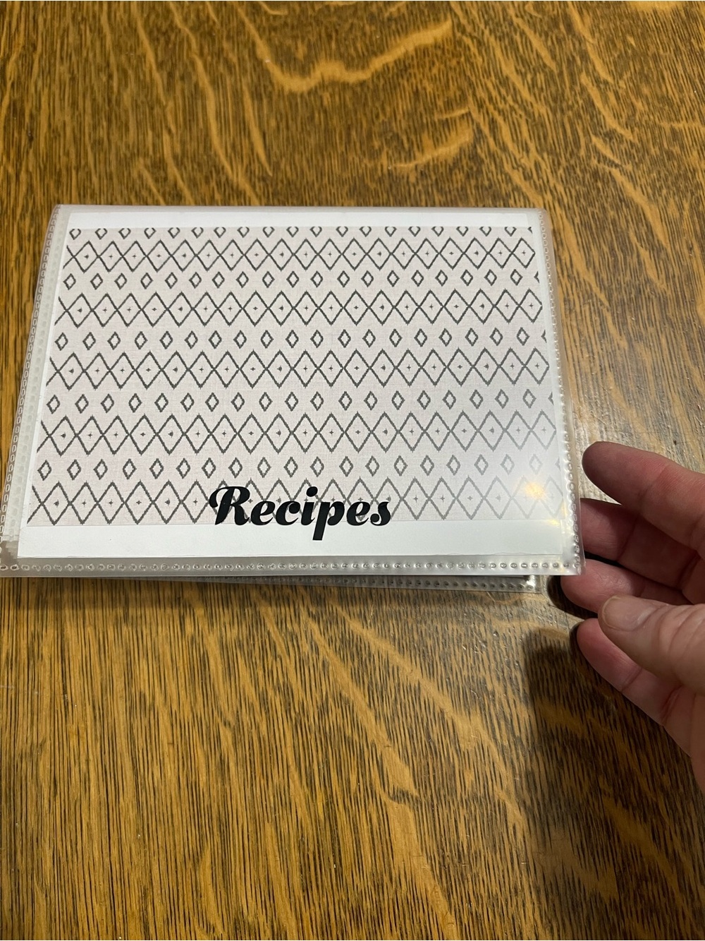 Handmade Recipe Book